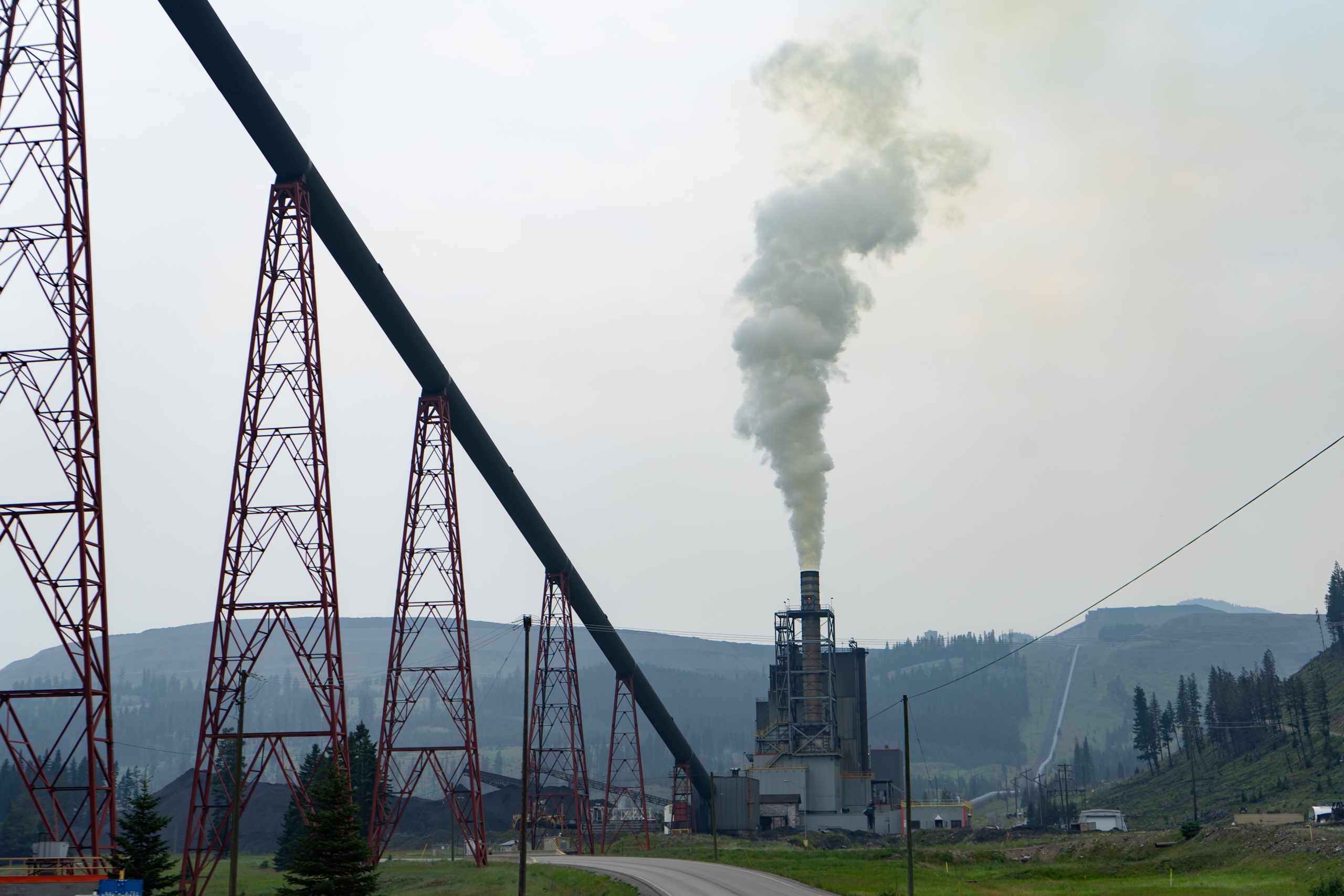 Steenkool fabriek